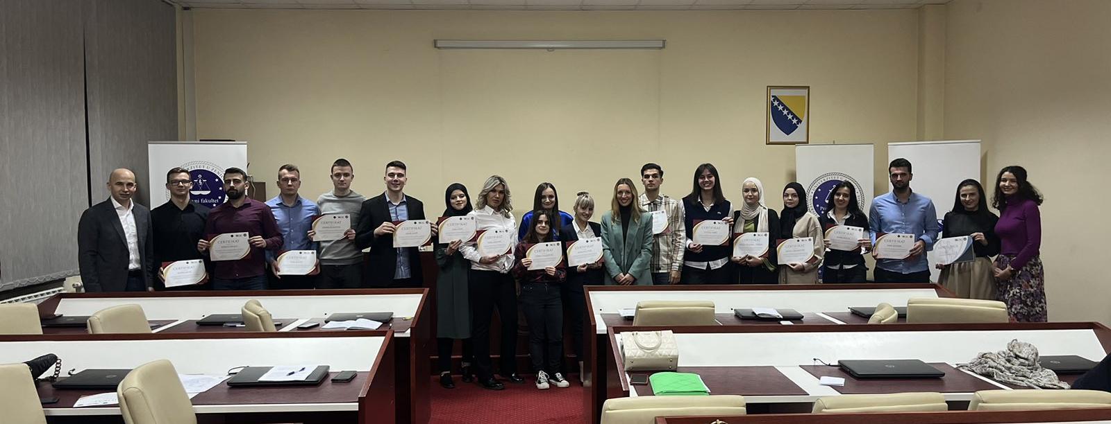 Održana završna simulacija studenata Pravnog fakulteta Univerziteta u Zenici
