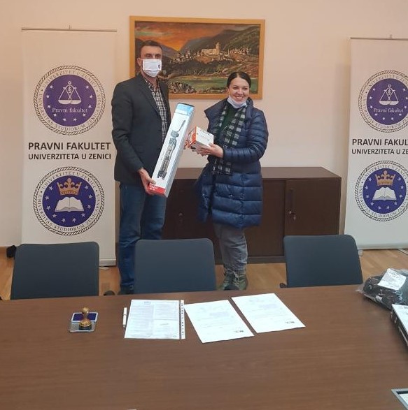 Donacija paketa IT opreme novim partnerskim fakultetima u Zenici i Istočnom Sarajevu